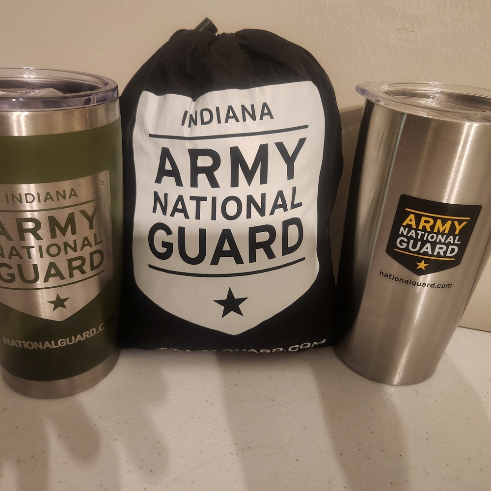 Tumbler Set - Green and Silver